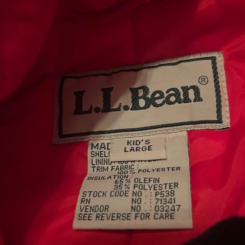 L.L. Bean vintage bean